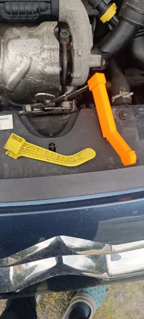 Tay Nắm Mở Nắp Capo Xe Citroen Berlingo - Image 2