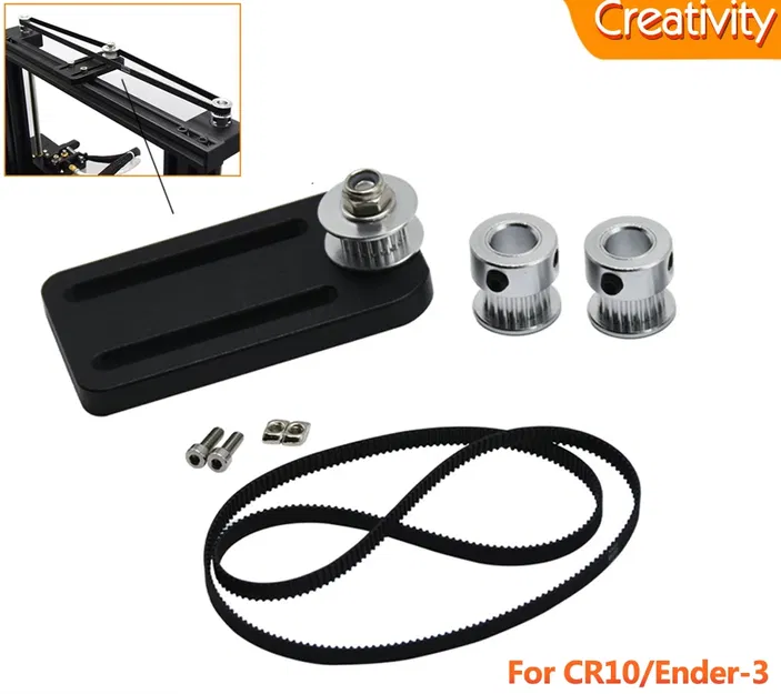 Bộ Căng Dây Đai Thời Gian Cho Trục Z Đôi (Có Bi Lăn) - Image 4