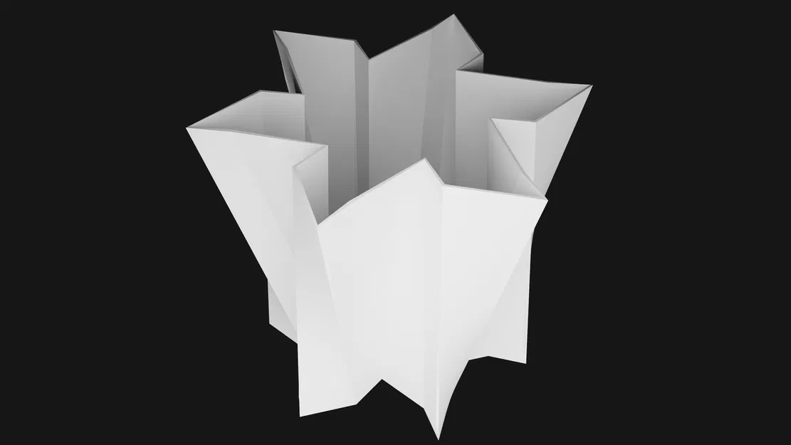 Chậu hoa "Ngôi sao" || Chậu hoa "Shuriken" - Image 1