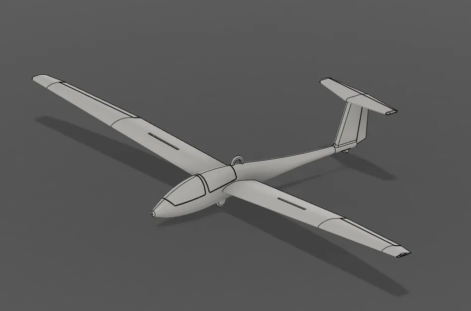 Mô Hình Trang Trí Tàu Lượn Đôi - Image 1