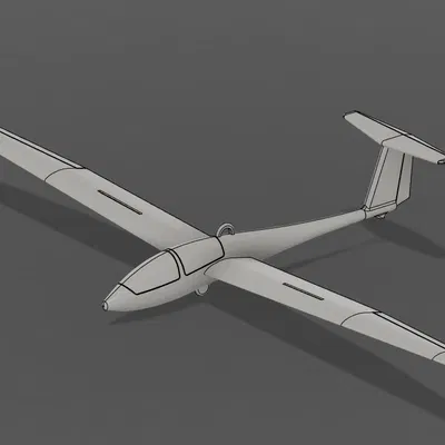 Mô Hình Trang Trí Tàu Lượn Đôi