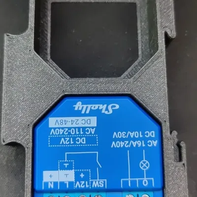 Giá đỡ ray DIN đôi cho Shelly 2.5