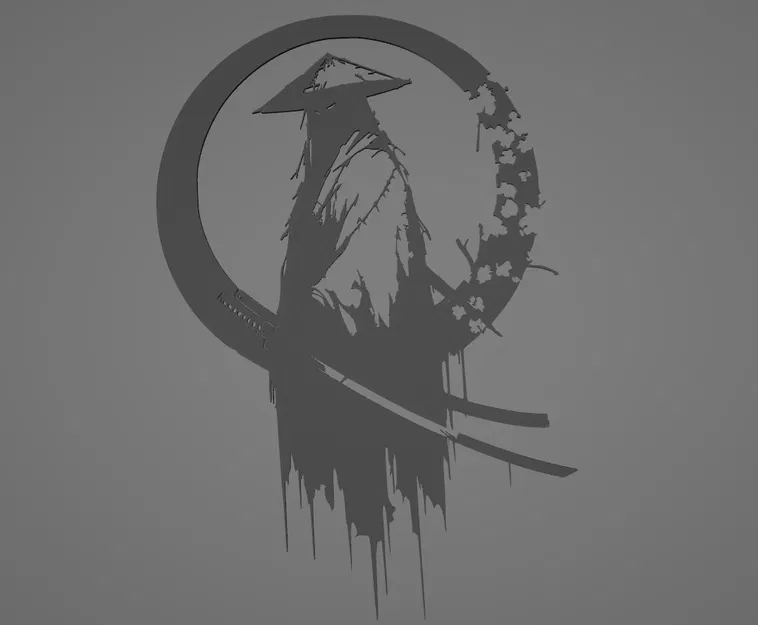 Tranh tường Ronin - Image 1