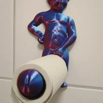 Manneken Pis - Kệ Giấy Vệ Sinh Độc Lạ
