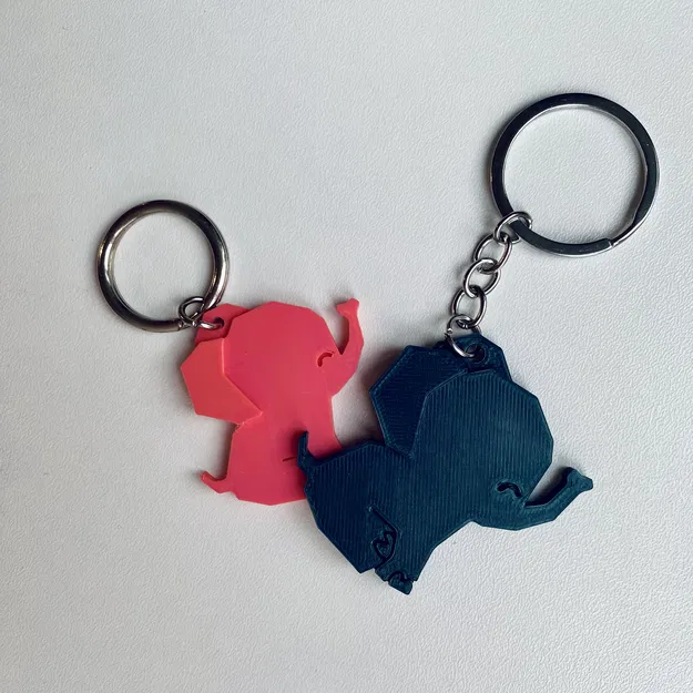 Móc Khóa Voi Con Dễ Thương Mr. Giggle - Image 1