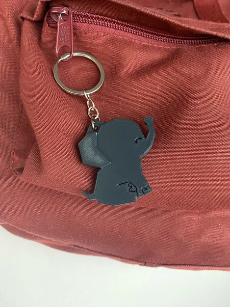 Móc Khóa Voi Con Dễ Thương Mr. Giggle - Image 2