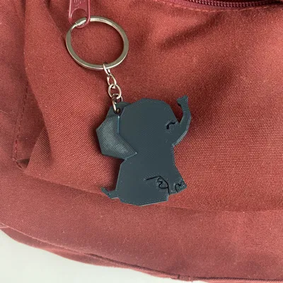 Móc Khóa Voi Con Dễ Thương Mr. Giggle