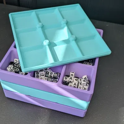 Hộp đựng đồ chia ngăn xếp chồng được