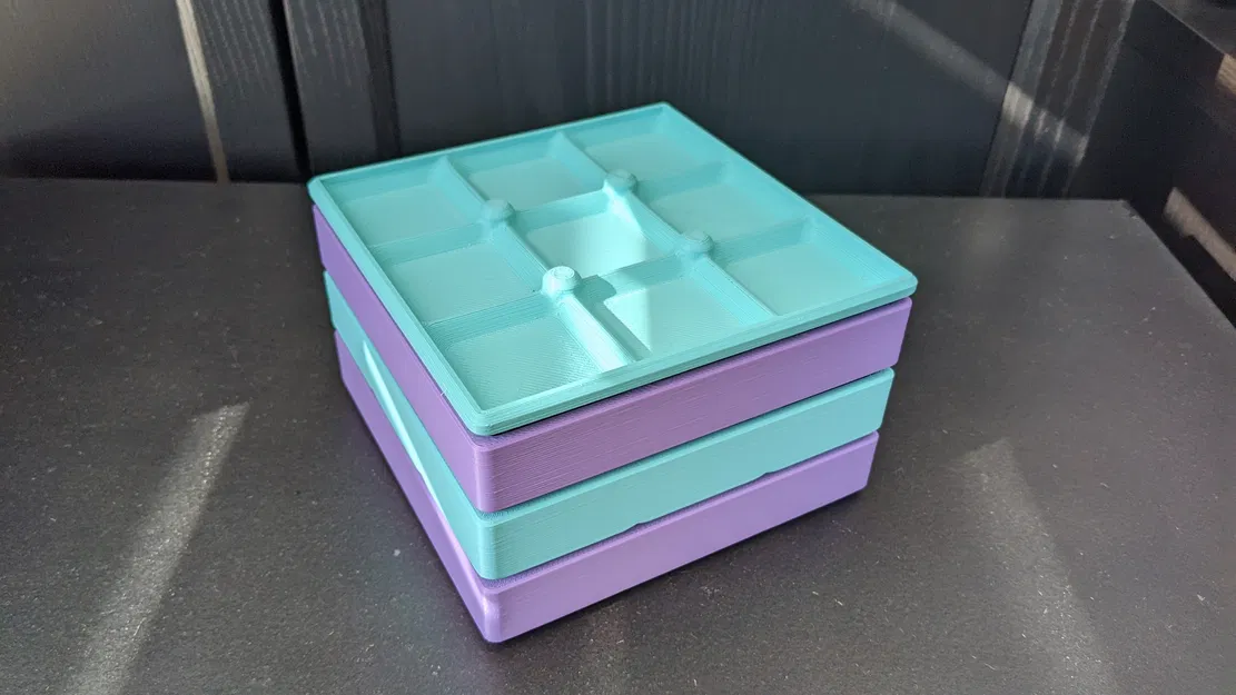 Hộp đựng đồ chia ngăn xếp chồng được - Image 2