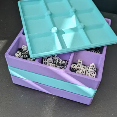 Hộp đựng đồ chia ngăn xếp chồng được