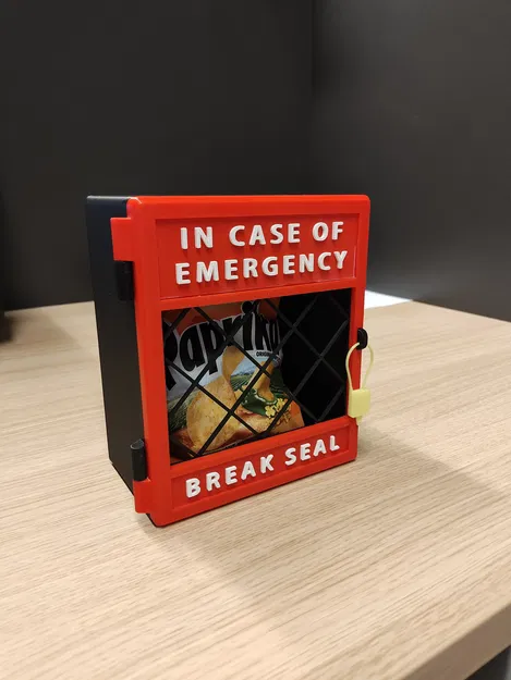 Hộp Khẩn Cấp Có Khóa Và Bản Lề - Image 1