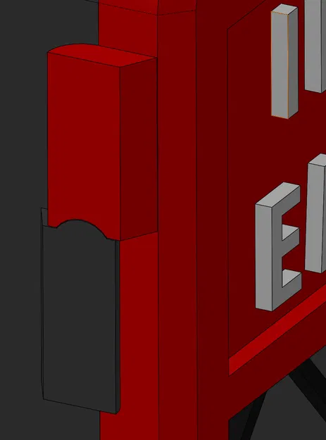 Hộp Khẩn Cấp Có Khóa Và Bản Lề - Image 2