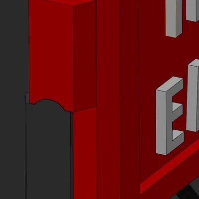 Hộp Khẩn Cấp Có Khóa Và Bản Lề