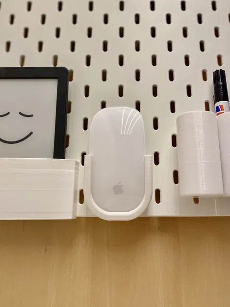 Giá Đỡ Magic Mouse Cho Bảng Peg IKEA Skadis - Image 1