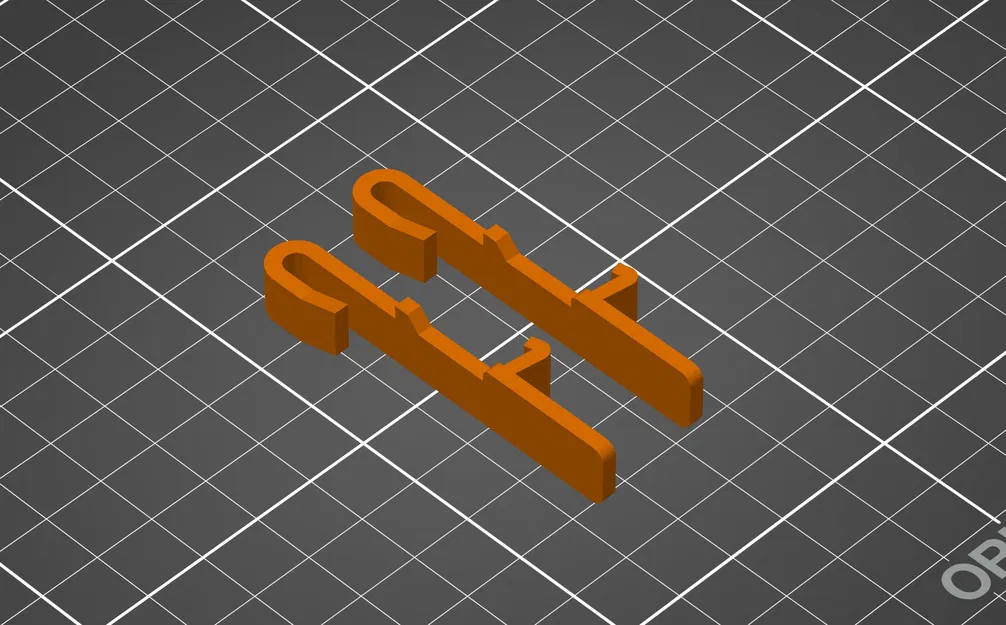 Kẹp Trượt Tủ Lạnh Gorenje - Image 1