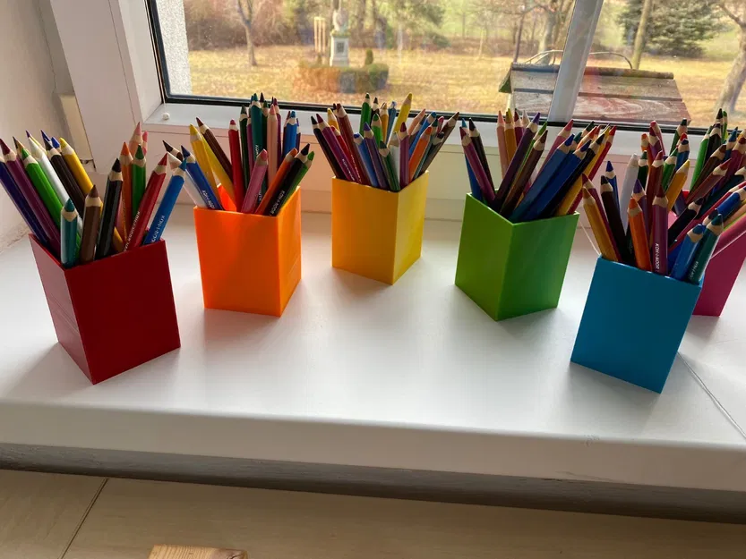 Cốc Đựng Bút Màu (Kelímek na pastelky) - Image 1