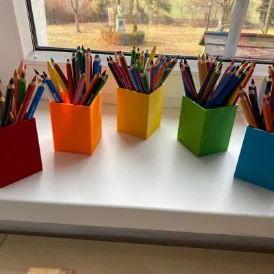 Cốc Đựng Bút Màu (Kelímek na pastelky)