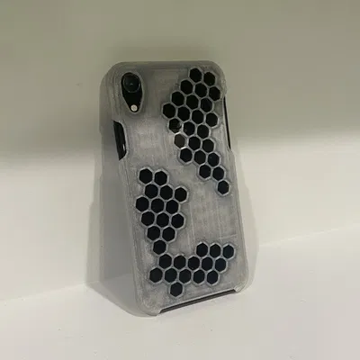 Ốp lưng iPhone XR - Họa tiết Tổ Ong