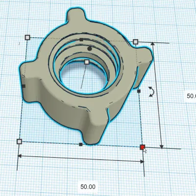 Đầu Nối Chuyển Chất Lỏng Vào Chai Cho Cổ Chai 25mm OD - Kem Tay, Dầu Gội, Sữa Tắm