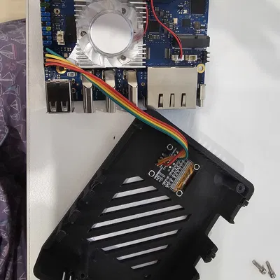 Vỏ Case Orangepi 5 Plus Có Zigbee, NVME, SSD1306
