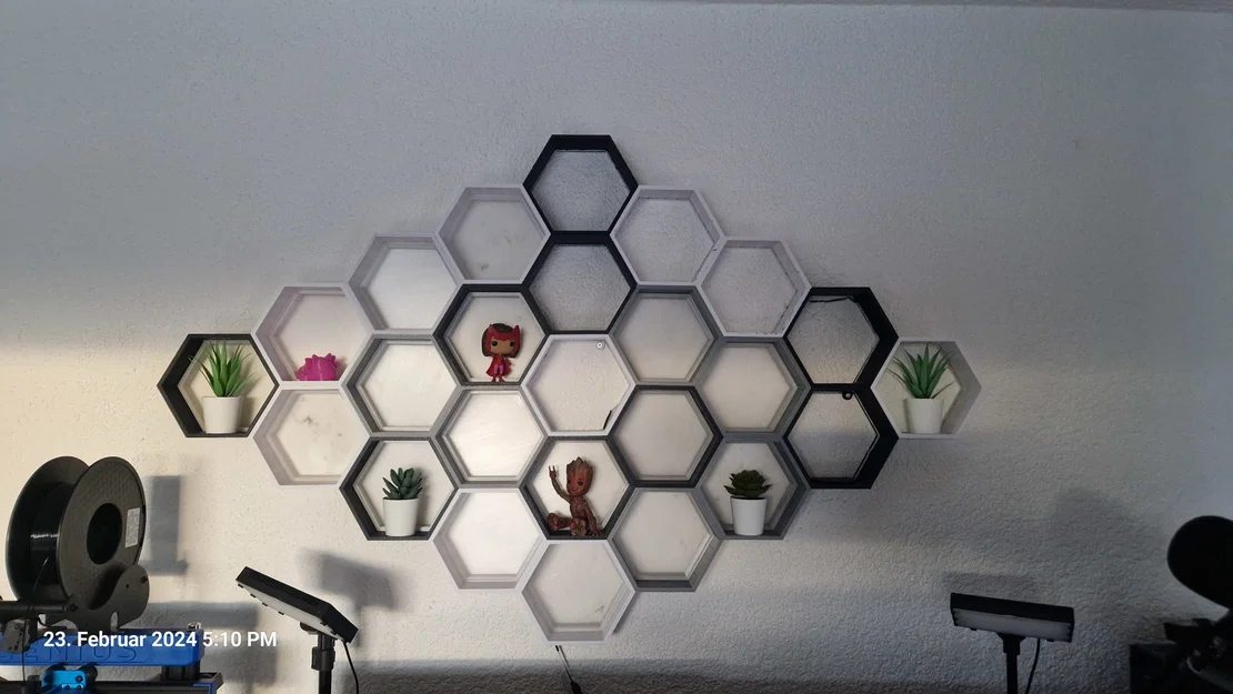 Kệ Hexagon Funko Pop Treo Tường - Image 1