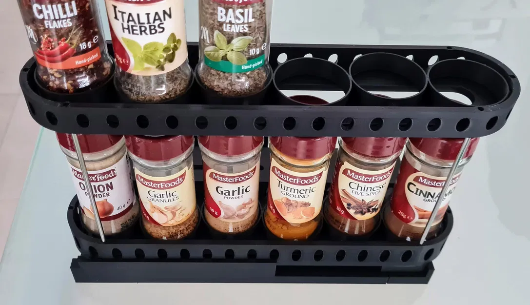 Khay Chia Ngăn Cho Hũ Gia Vị 40mm - Image 3