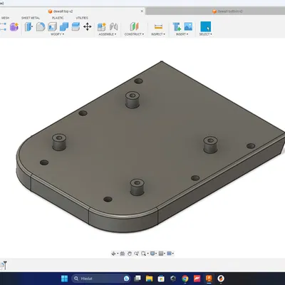 Bộ Chuyển Đổi Pin Dewalt 18V + USB