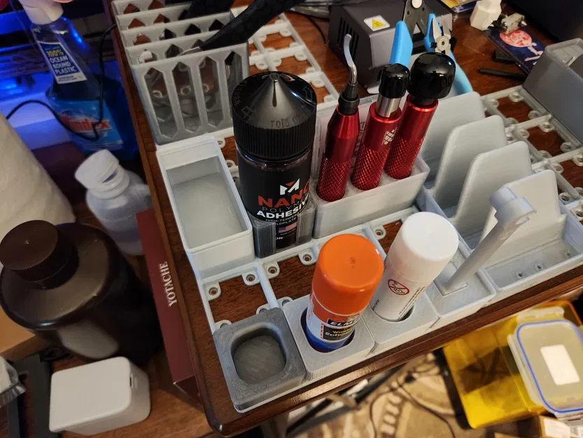 Giá Đỡ Nano Polymer Gridfinity 1x1 (120ml) - Image 1