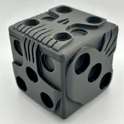 Hộp Đựng Xúc Xắc Oogie Boogie - Nắp Gập Kín