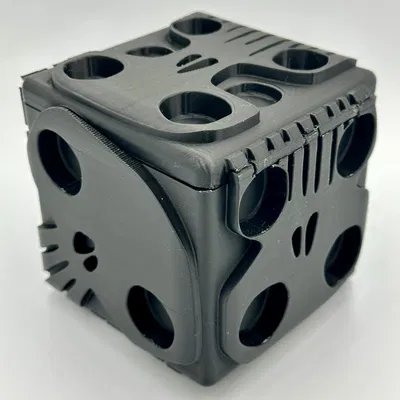 Hộp Đựng Xúc Xắc Oogie Boogie - Nắp Gập Kín