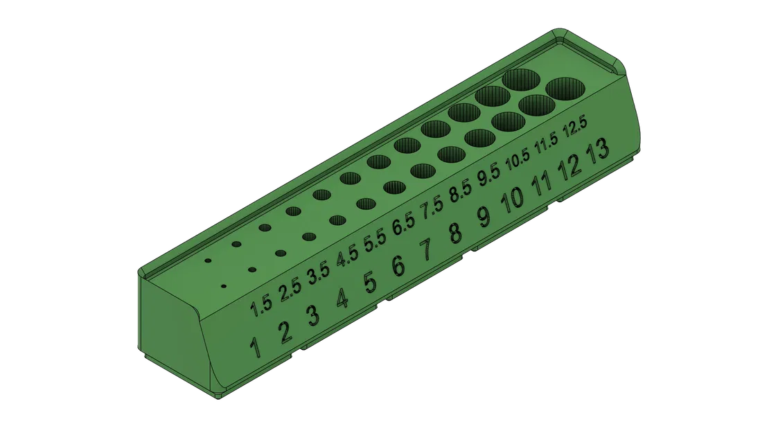 Kệ Giữ Mũi Khoan Gridfinity - Image 3