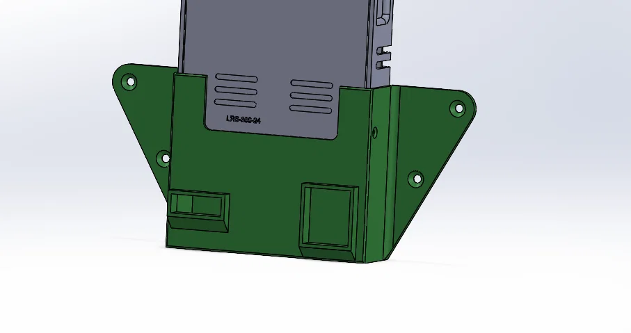 Giá Treo Tường Cho Meanwell LRS-350 - Image 1