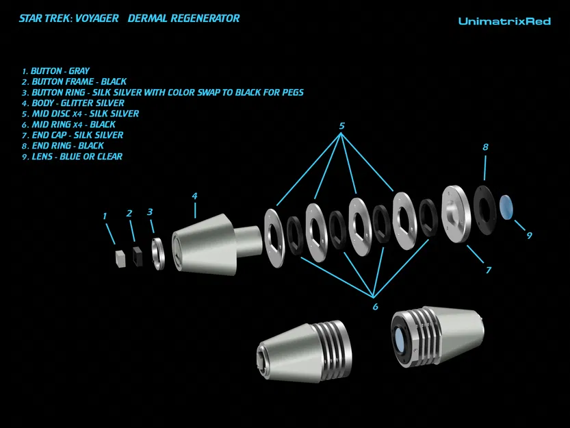 Máy Tái Tạo Da Star Trek: Voyager - Image 2