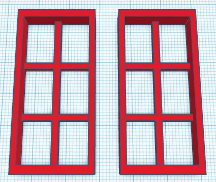 Cửa sổ tỉ lệ G cho mô hình đường sắt - Image 1