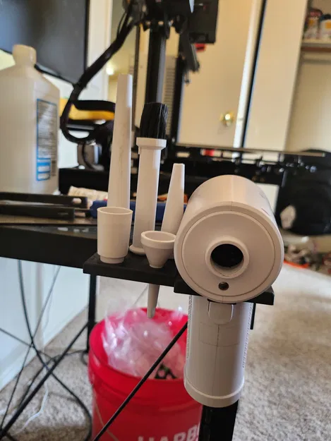 Giá đỡ bình xịt hơi cầm tay & phụ kiện (bàn 15 và 30mm) - Image 3