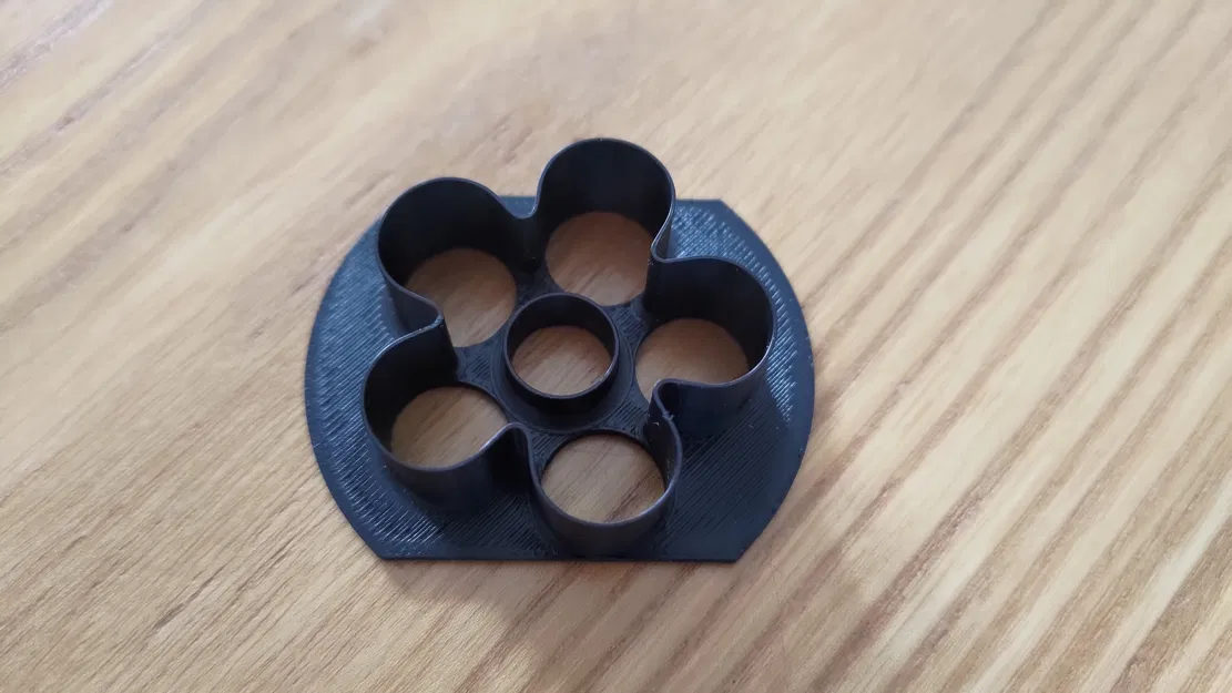 Khuôn Cắt Bánh Quy Hình Bông Hoa - Có Dụng Cụ Nhấn - Image 1