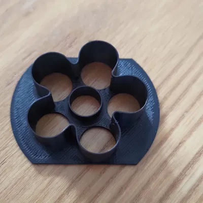 Khuôn Cắt Bánh Quy Hình Bông Hoa - Có Dụng Cụ Nhấn