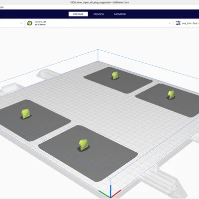 Chụp Ốc Cửa Xe Dodge Viper (1992 - 2000)