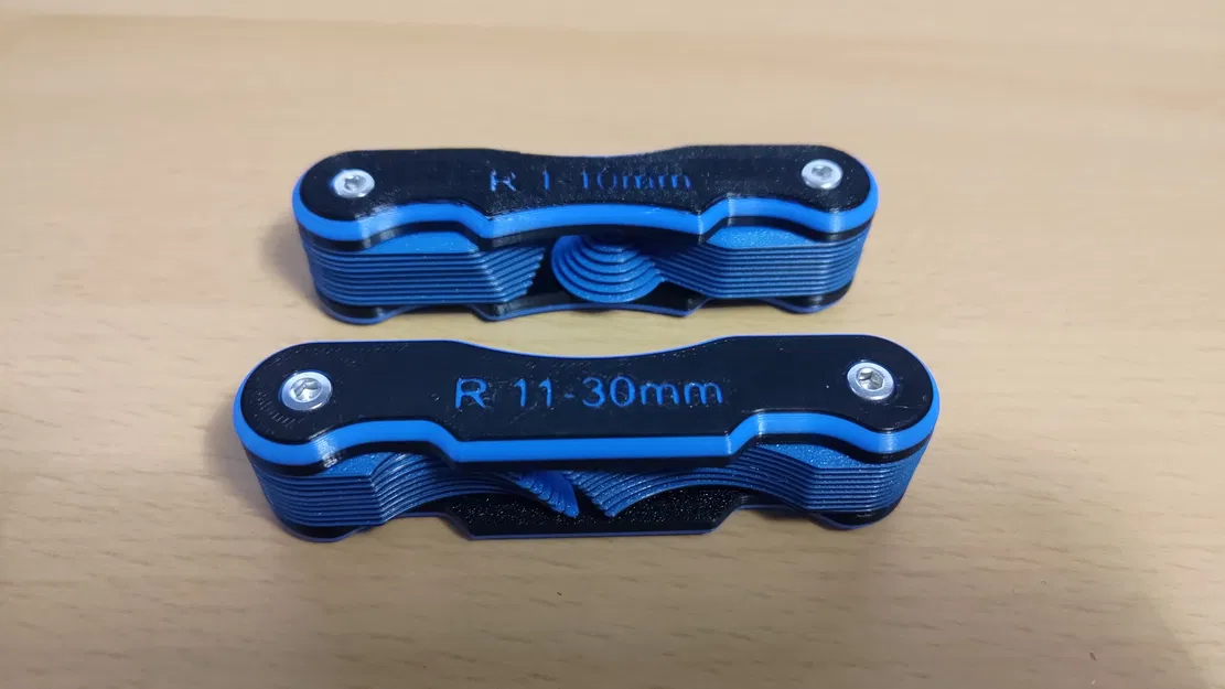 Thước Đo Bán Kính 1-10mm & 11-30mm - Image 1