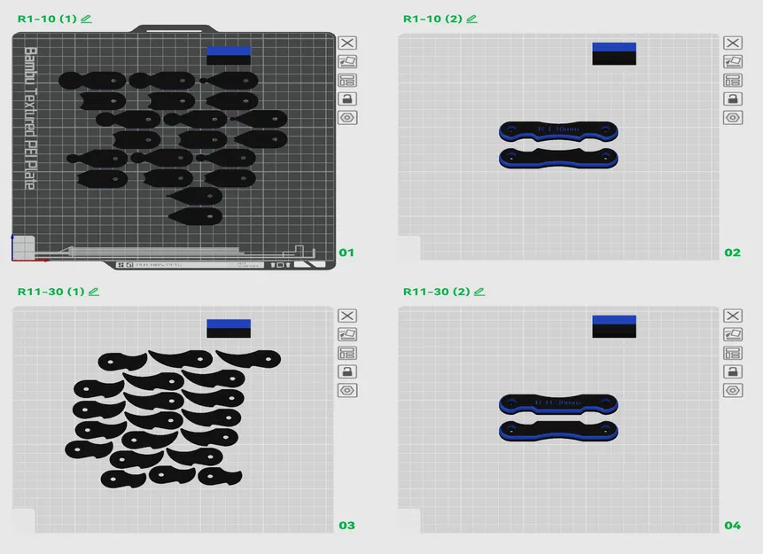 Thước Đo Bán Kính 1-10mm & 11-30mm - Image 2