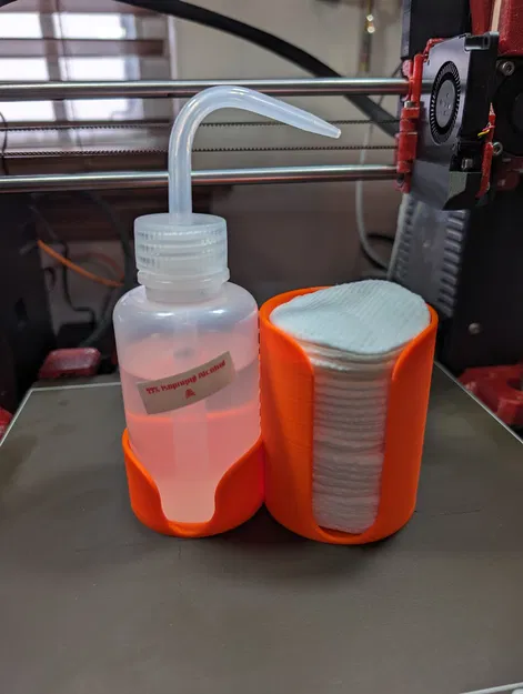 Chai Rửa và Kệ Đựng Bông Tẩy Trang - Image 1