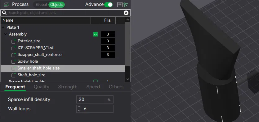 Lưỡi cạo băng thay thế có lỗ trục tùy chỉnh - Image 2