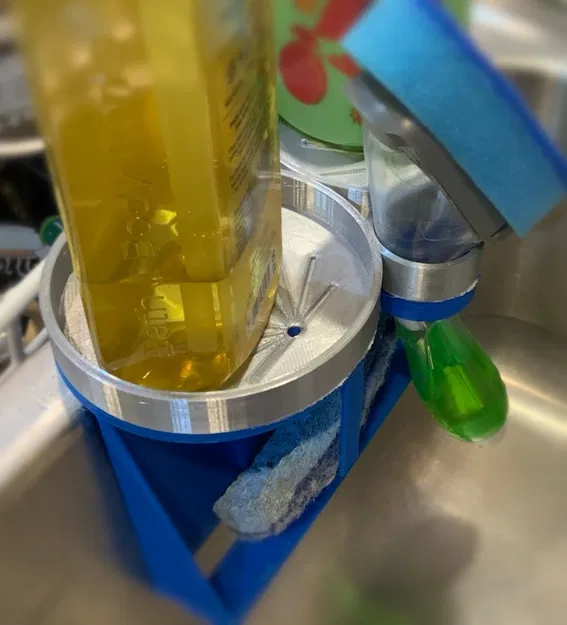 Giá Đỡ Xà Bông và Miếng Rửa Bát Trong Bồn Rửa Chén - Image 2