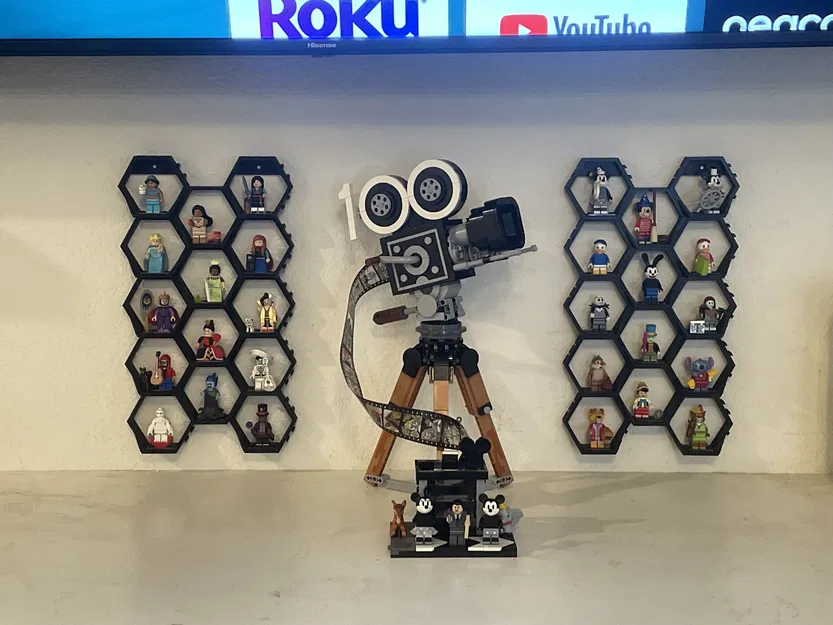 Chân Đèn Lego Minifig Hình Lục Giác - Image 1