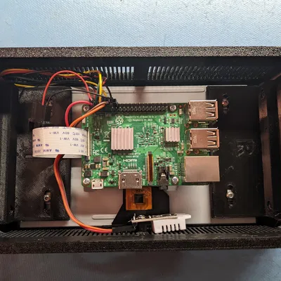 Giá Treo Tường Màn Hình Cảm Ứng Raspberry Pi 7 inch