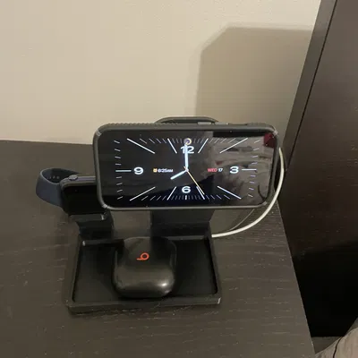 Giá Đỡ Sạc Kép MagSafe iPhone và Apple Watch - RAVPower