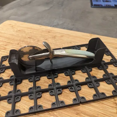 Khay Đựng Dao Cắt Pizza Chuẩn Gridfinity