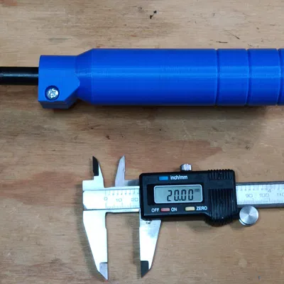 Ống giảm thanh cho súng hơi 22 (Crosman 2250)