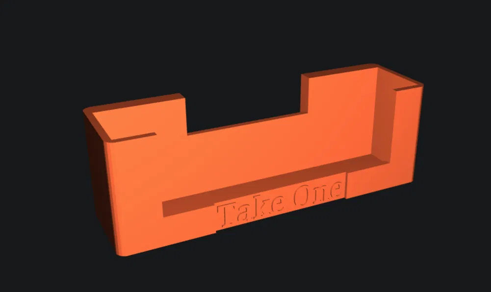 Kệ Đựng Danh Thiếp Cơ Bản Có Nam Châm - Image 1