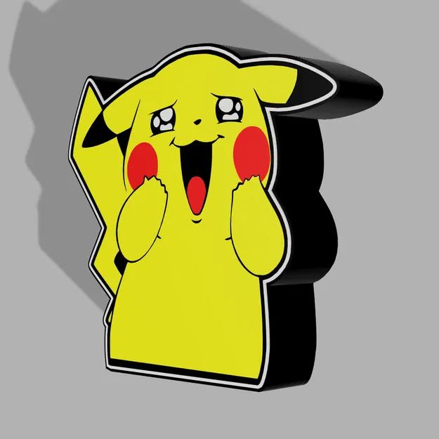 Mô Hình Hộp Đèn Pikachu Pokemon Đầy Nhiệt Huyết - Image 2